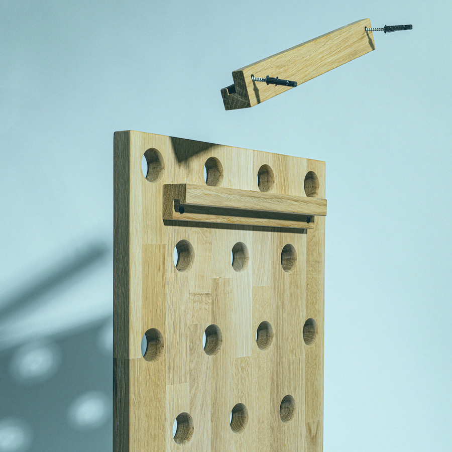 myarchivino Wine Rack - M - Oak