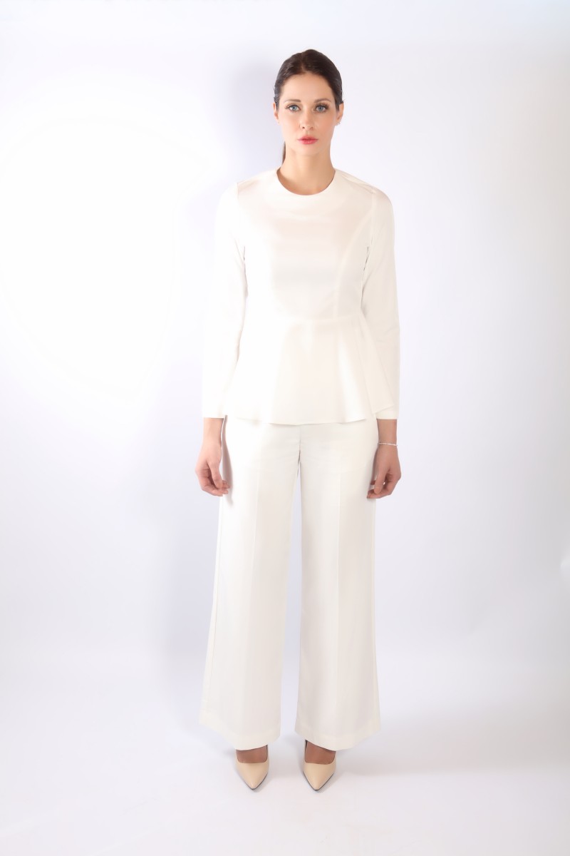 Bloom Top | Women's Top in Lyocell White