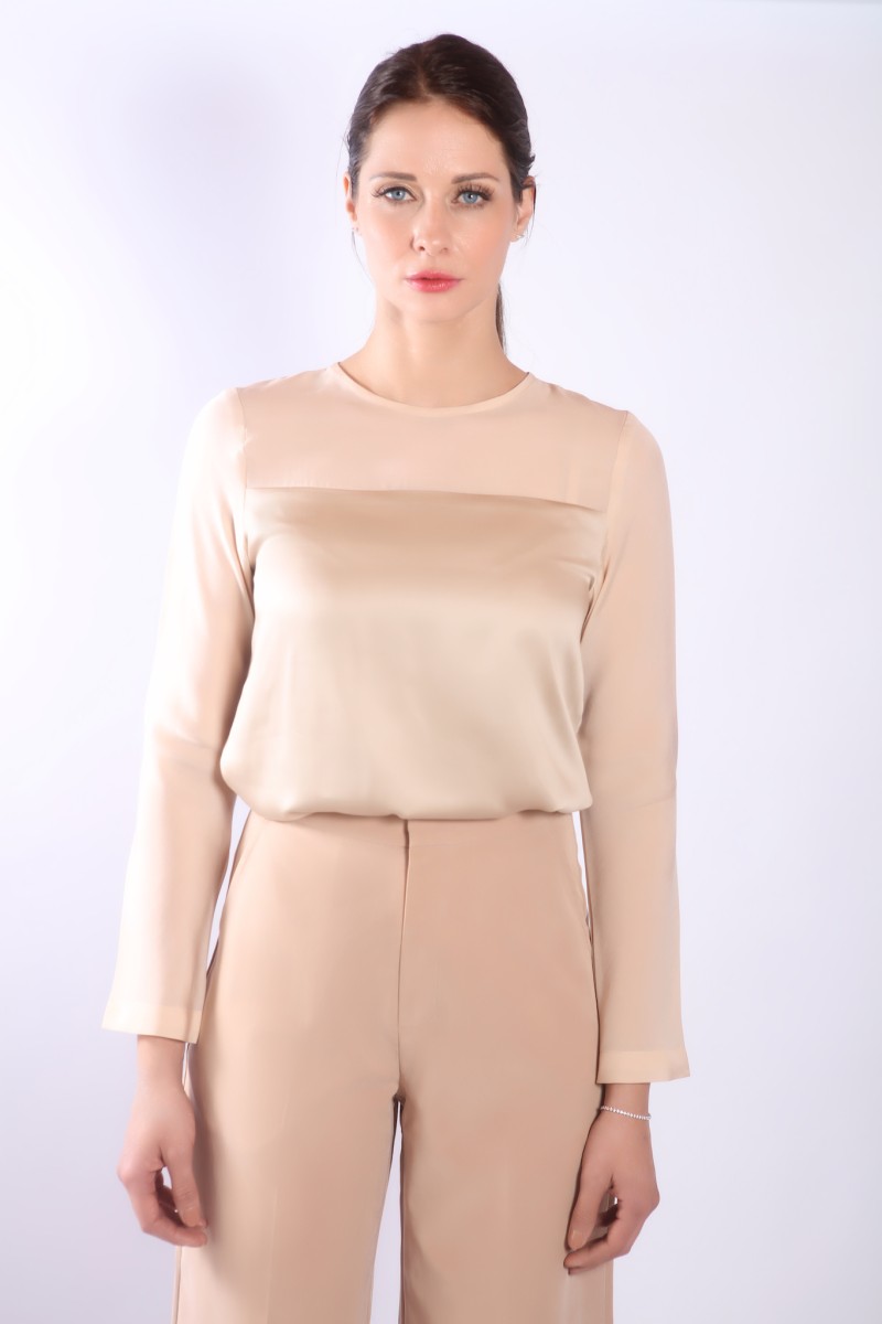 Top Breeze | Damenoberteil aus Lyocell Beige