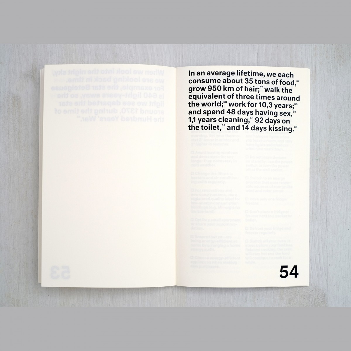 54 True Facts 54 True Facts