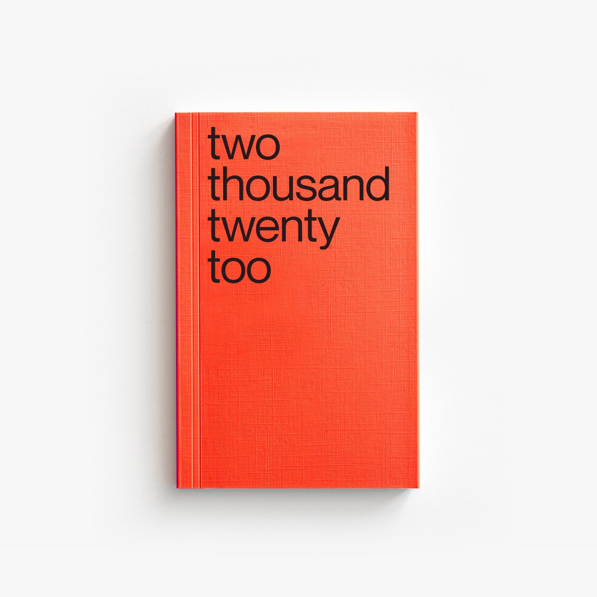 2022 Planner / two thousand twenty too Spicy Orange