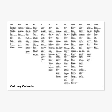 Culinary Calendar