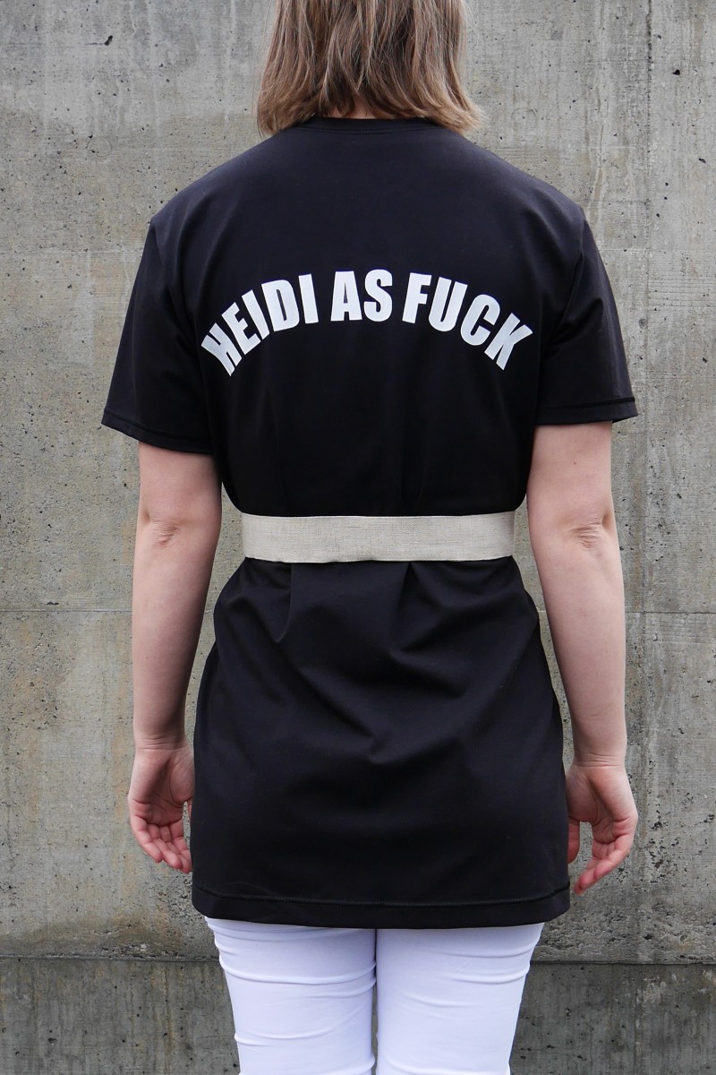 HEIDI AS FUCK Long T-Shirt HEIDI AS FUCK Long T-Shirt