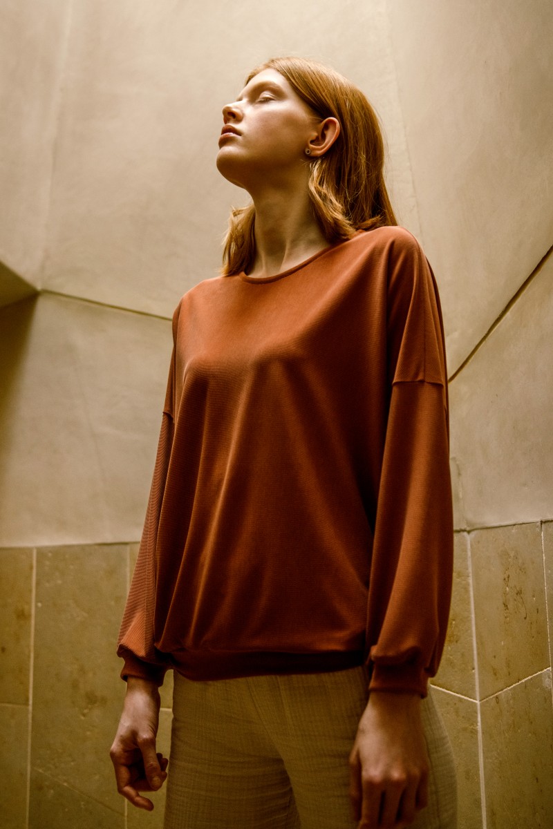 Rust O-Sweater rust