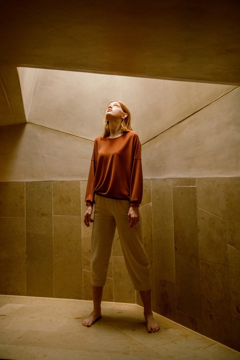 Rust O-Sweater
