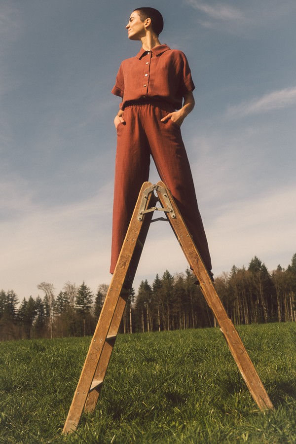 "Steppe Gull" Summer Trousers Rust "Steppe Gull" Summer Trousers Rust