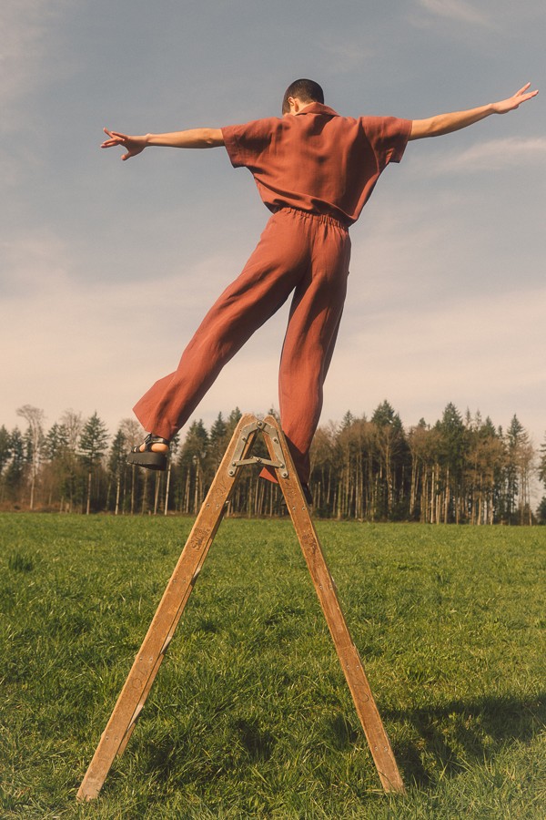 "Steppe Gull" Summer Trousers Rust "Steppe Gull" Summer Trousers Rust