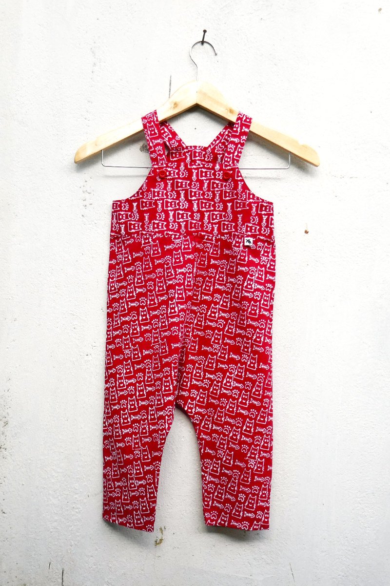 Overalls Red