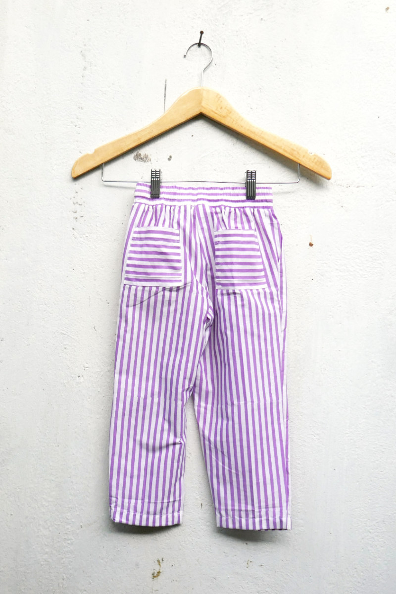 Cotton 7/8 Length Pants