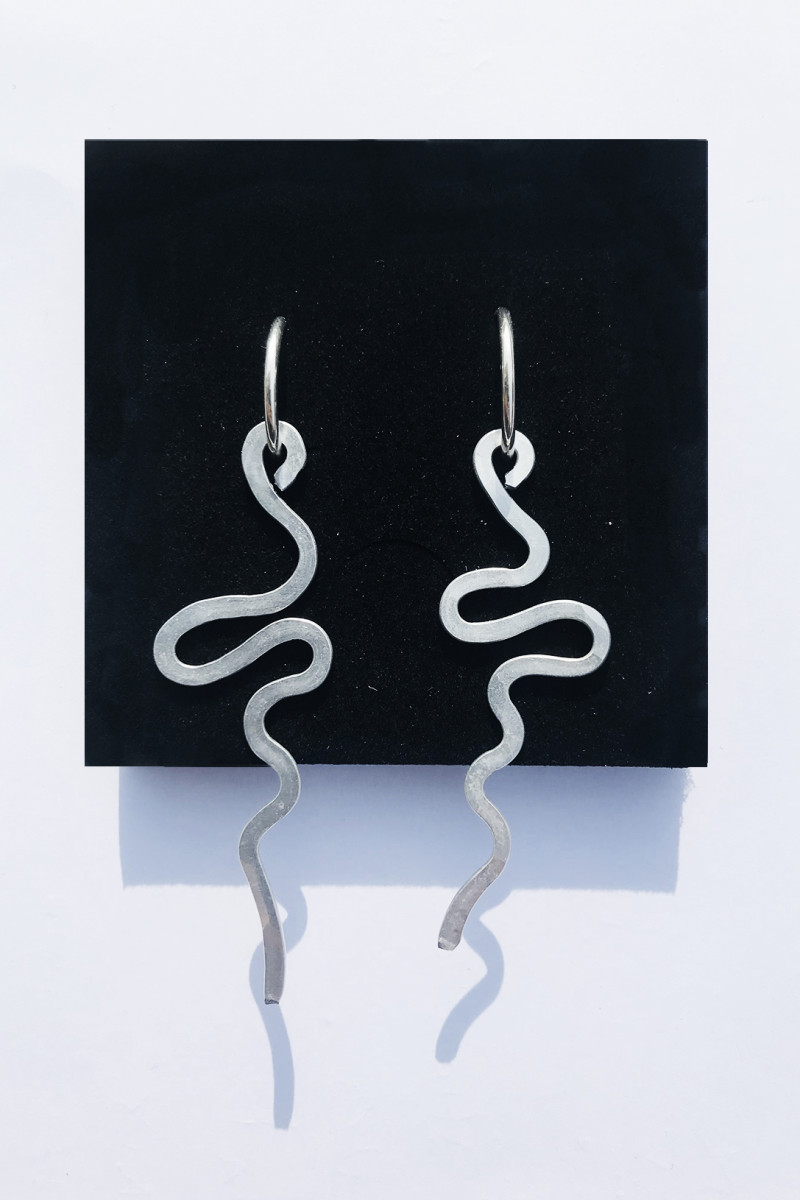 Phoebe Earrings Silver